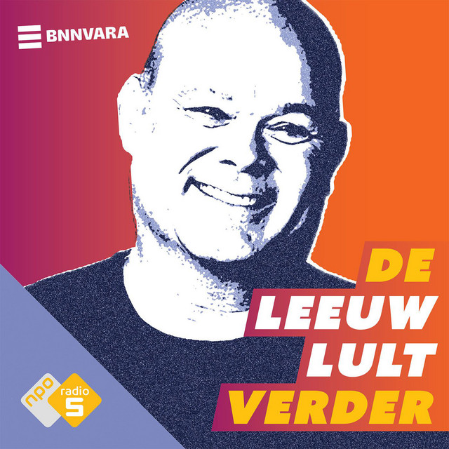 Omslag van de podcast De Leeuw Lult Verder
